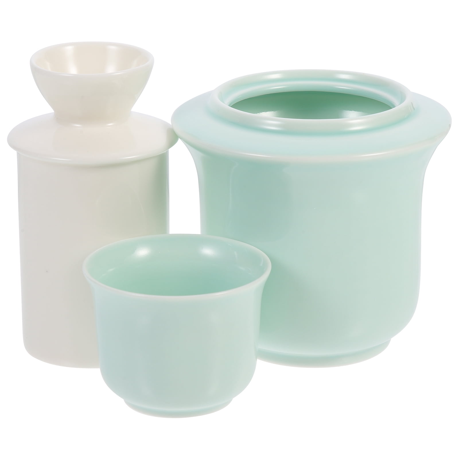 Sake Cup Tea Japanese Warmer Cups Ceramic Glasses Set Saki Mug