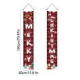 thumbnail image 3 of Merry Christmas Outdoor Hanging Banner Christmas Door Banner Sign Home Wall Decoration Banner Welcome Banner Party Decor, 3 of 6