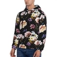 thumbnail image 2 of Hoodies for Men - Carnations Flowers Daisy Long Sleeve Comfrt Men'S Fashion Hoodies & Sweatshirts, Sweatshirts for Men Hoodies Pullover Clothing Clothes with Pouch, 2 of 7