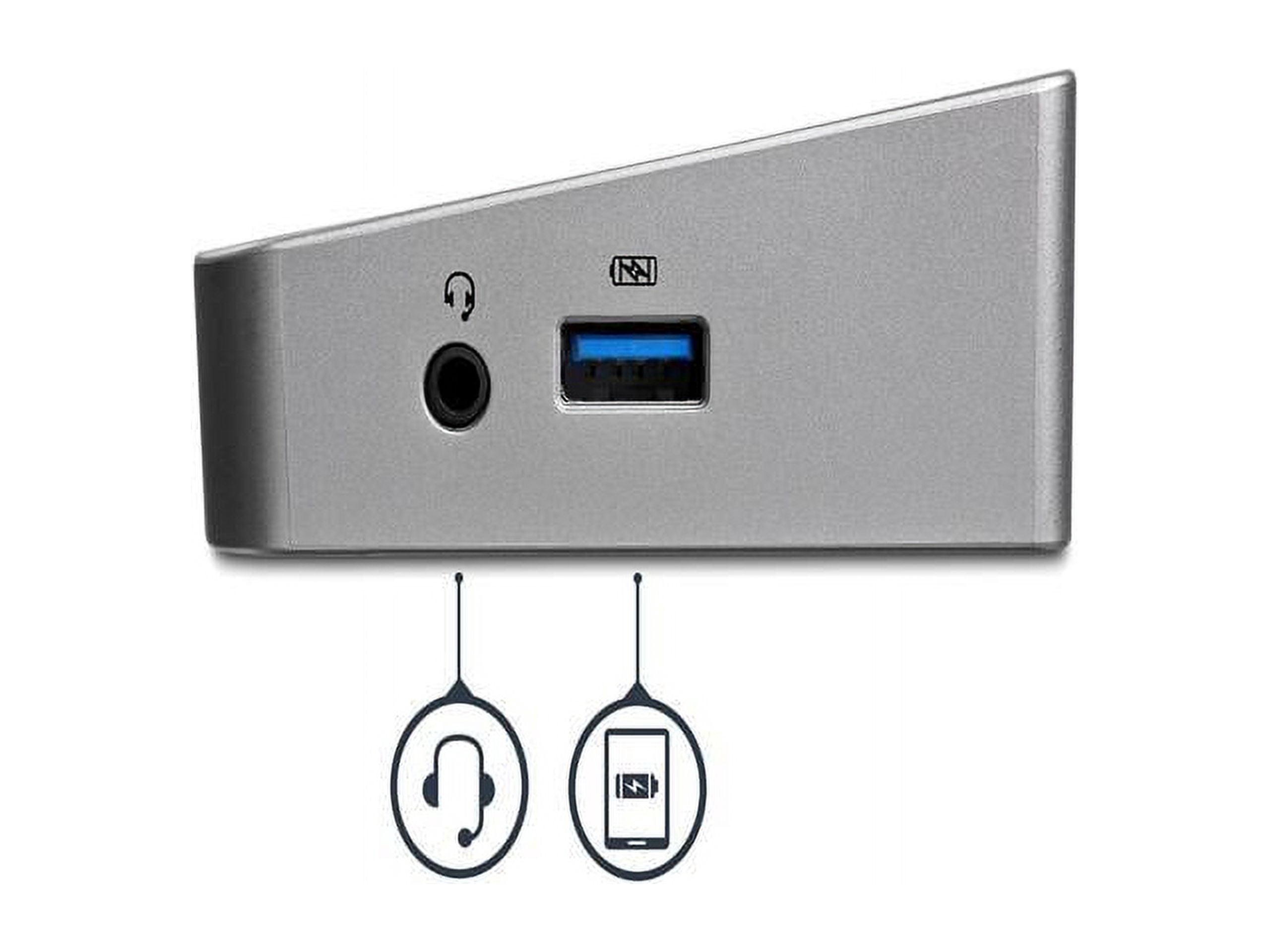 StarTech Triple-Monitor Docking Station for Laptops - USB 3.0