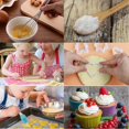 thumbnail image 4 of Juego básico de cocina y horneado para niños, 26 piezas Juegos de horneado para niños con gorro de chef para niños y delantal para niñas y niños Traje de chef WD.WDQZL Hogar, 4 of 5