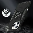thumbnail image 2 of For iPhone 16 Pro 6.3in Case Rugged Magnetic Stand Shockproof + Tempered Glass, 2 of 6