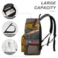 thumbnail image 4 of Deadpool and Wolverine-theme Backpack, Campus style schoolbag Bookbag with Adjustable Shoulder Straps And Large Zip Compartment, Unisex Travel Bags.17", 4 of 6