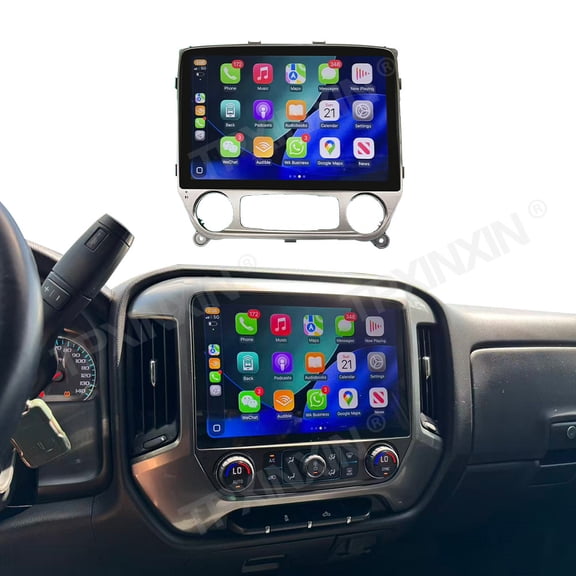 TPXINXIN 12 inch Car Radio for Chevrolet Silverado 2014-2019 Android 14 Multimedia Video Wireless Carplay Autoradio Stereo GPS Navigation Head Unit