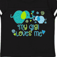 thumbnail image 4 of Inktastic My Gigi Loves Me- cute elephants Boys or Girls Toddler T-Shirt, 4 of 5