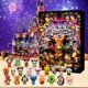 thumbnail image 2 of Calendario de Adviento de Navidad, 24 cuentas regresivas, adorno de Mickey lindo de Disney, figura de Mickey Mouse, adorno de muñeca de caja ciega, 2 of 5