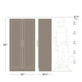 thumbnail image 2 of Pemberly Row Natural Oak 65" Tall Accent Kitchen Pantry Cabinet, 2 of 16