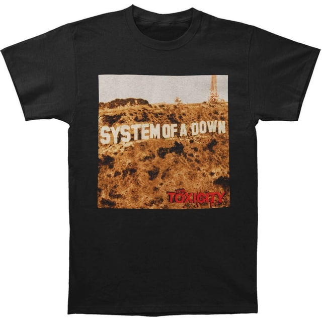 System Of A Down - Camiseta Toxicity para Adultos Unisex (Negro)