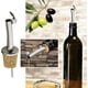 thumbnail image 5 of Vertedor de botellas de corcho con tapa, vertedor de alcohol, vertedor de dosificación de aceite para botellas de acero inoxidable Kuyhfg Bienvenido a Kuyhfg, 5 of 5