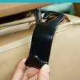 thumbnail image 3 of 10 PACKS Universal Car Seat Back Hook Pp Portable Hanger Holder Storage For Car Bag, 3 of 8