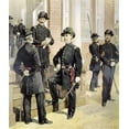 thumbnail image 2 of Ogden, Henry Alexander 15x17 Black Ornate Wood Framed with Double Matting Museum Art Print Titled - Staff - Field-And-Line Officers, 2 of 4