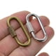 thumbnail image 4 of Moyic Mosquetón de bloqueo de 12 Uds., gancho de eslabones rápidos portátil, hebilla para actividades al aire libre, Camping, montañismo, pesca, Artesanía Moyic HA010908-00, 4 of 6