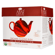 Organic Almond Bush, Pyramid Teabags, 12 Ct