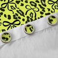 thumbnail image 4 of jejeloiu Cartoon Leopard Pattern Black Out Curtains,Wild Cheetah Animal Curtains Pack of 2 (42x63 Each),Black Yellow Bedroom Curtains For Girl Kids,Luxury Bedroom Decor, 4 of 6