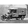 thumbnail image 2 of Art.com A Wolseley Ambulance Presented to the Birmingham Branch of the British Red Cross Society Stretched Canvas Print Wall Art, 24" x 16", 2 of 4