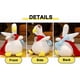 thumbnail image 3 of Anime Game Genshin Impact Plush Toy, Tartaglia Childe Soft Duck Stuffed Doll Pillows Duckaglia, Cosplay Costume Plushy Props Gift for Fans (Tartaglia), 3 of 4