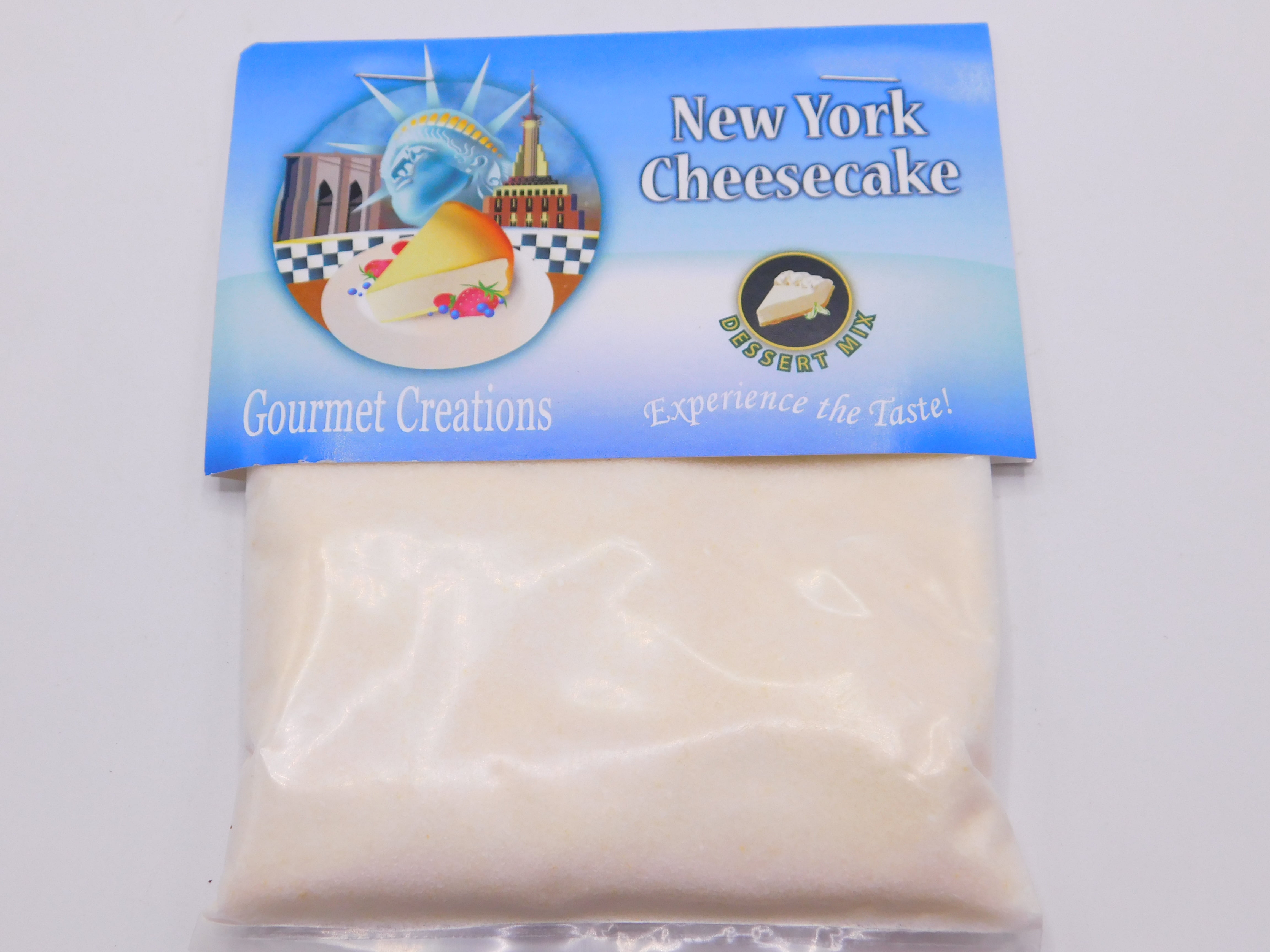 Gourmet Creations New York Cheesecake no bake cheese cake, dessert dip, mousse, yogurt parfait, cake flavoring, icing, bagel spread, coffee flavoring