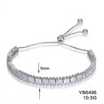 thumbnail image 2 of nipocaio Bracelet en Perles en Argent Sterling 925, Bracelet Boule Perlée, Bracelet Ajustable pour Femmes, Bracelet en Argent, Bijou en Argent, Cadeau pour Femmes, 2 of 2