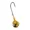 Gold, variant on Kalin's, Google Eye Hammered Jig, 1/4 oz, Gold