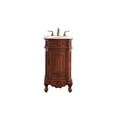 thumbnail image 1 of Elegant Decor VF10119TK 19 in. Danville Single Bathroom Vanity Set - Teak, 1 of 1