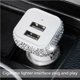 thumbnail image 5 of Scienceny Enchufe del de coche de coche de diamante hecho a mano Accesorios de coche de coche USB de cristal ostentoso Vehículos, repuestos y accesorios Mis No. 4 Scienceny VI008713-04, 5 of 6