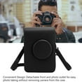 thumbnail image 3 of Bolso para cámara Vintage, Kimiss Estuche retro para cámaa Bolso de cuero pu para para para cámaa con correa atejustable estuche protector para cámaa con forro suave para mini evo evo, 3 of 7