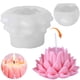 thumbnail image 1 of 3D Lotus Aroma Yeso Vela Molde Silicona Linger Set2544869 (B), 1 of 9