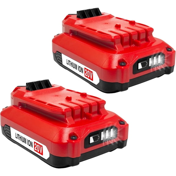 FSKE 2Pack 3.5Ah Battery Replacement for CMCB202-2 20V Battery CMCB201 CMCB202 CMCB202-2 CMCB204 CMCB204-2 V20 Cordless Tool Battery