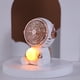 thumbnail image 3 of Ventilador de escritorio portátil Espacio Astronauta Luz Carga USB Ventilador personal Silencioso 3 velocidades para estudio en el hogar Sala Blanco Pequeño Sunnimix Mini ventilador portátil, 3 of 8