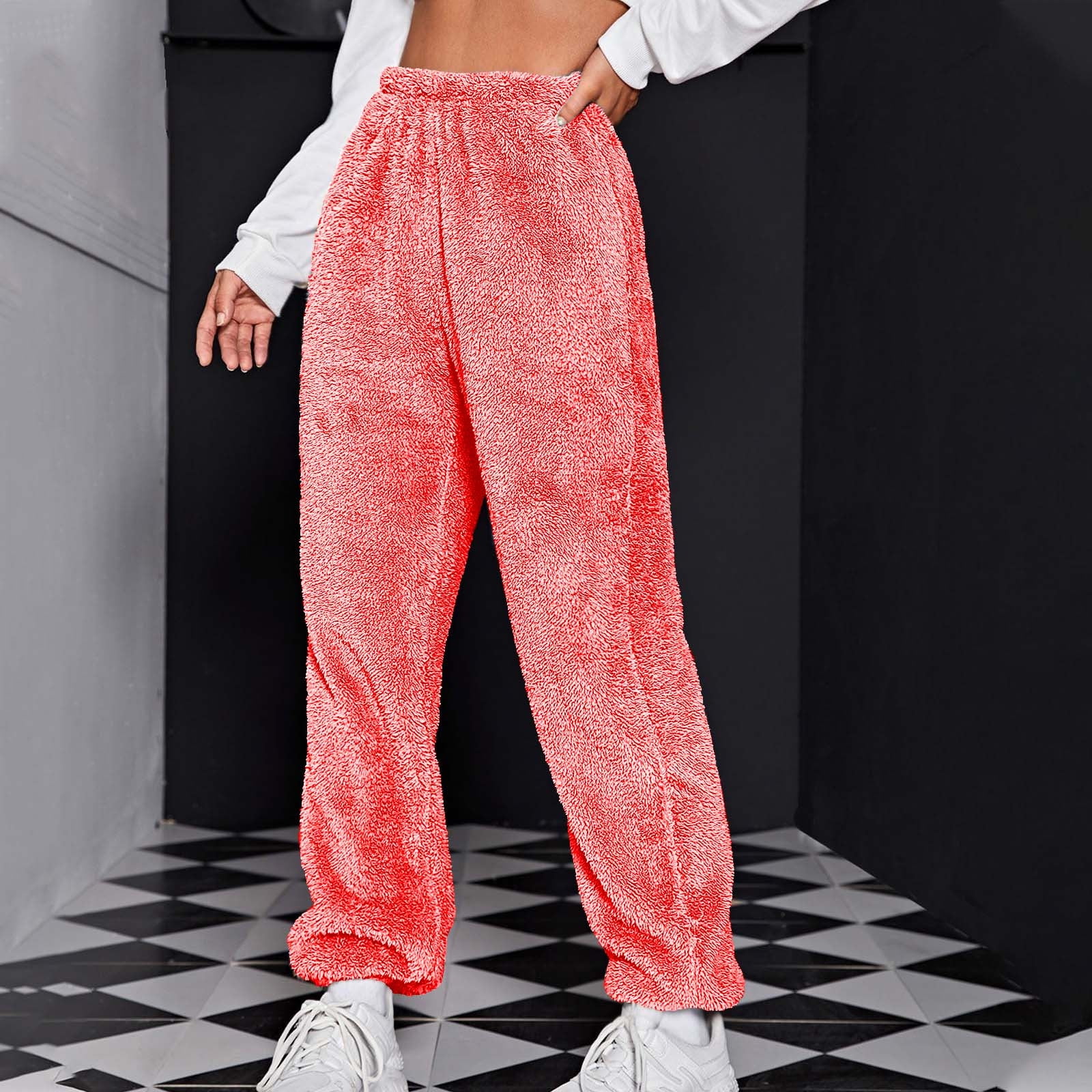 fluffy nike pants