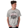 thumbnail image 4 of Indiana IN Student Campus Pride Men's Graphic T Shirt Tees Brisco Brands S, 4 of 4