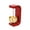 Red, variant on dfutuy Dopamine Doorbell Wind Chime Suction Type Entrance Reminder Door Used for Collision Decoration When Moving Into A New Home