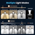 thumbnail image 3 of Luces para Camping CAVN Recargables con Control Remoto y Trípode 2,15 kg, 3 of 8