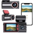 thumbnail image 1 of TIMIFIS Vehicle Recorder Car Recorder Car Front Car Interior Two Recording Night Vision Enhanced Lens.0 Inch Screen Loop Recording Vehicle Camera, 1 of 9