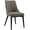 Granite, variant on Maklaine 19" Solid Rubberwood and Fabric Dining Chair in Gray