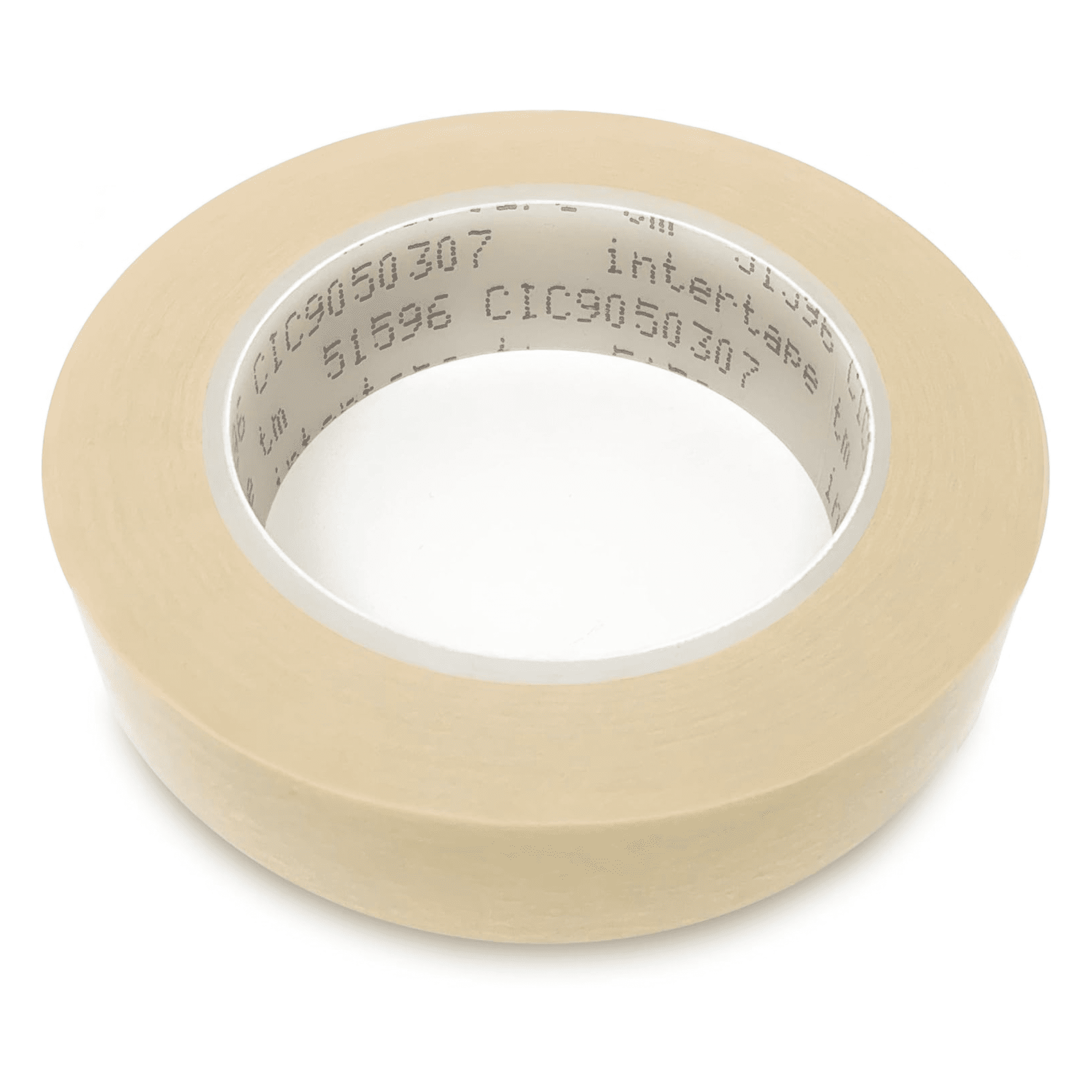 Intertape Polyester Film / Polyester Non-Woven Electrical Tape (51596): 1 in. x 60 yds. (Natural)