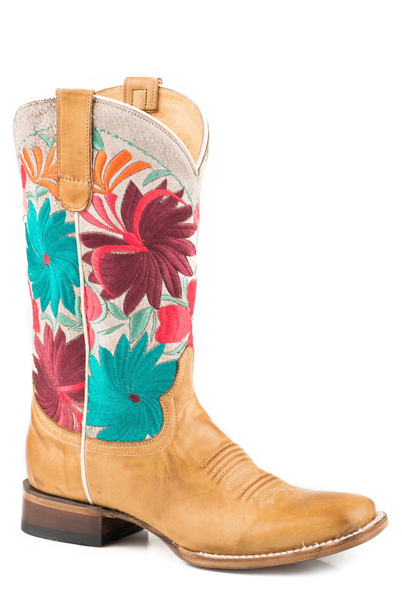 multi colored cowboy boots