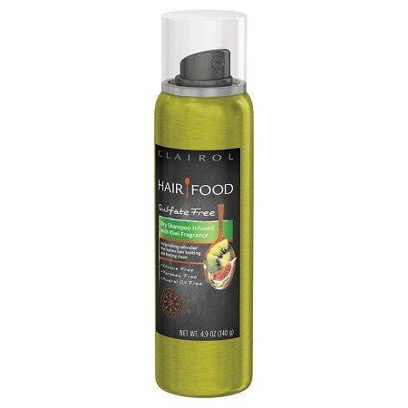 Clairol Hair Food Dry Shampoo Infused with Kiwi Fragrance 4.9 oz. Aerosol Can