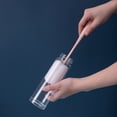 thumbnail image 2 of Household Long Handle Hanging Dust Removal Sponge Bottle Cup Cleaning Brush, 2 of 7
