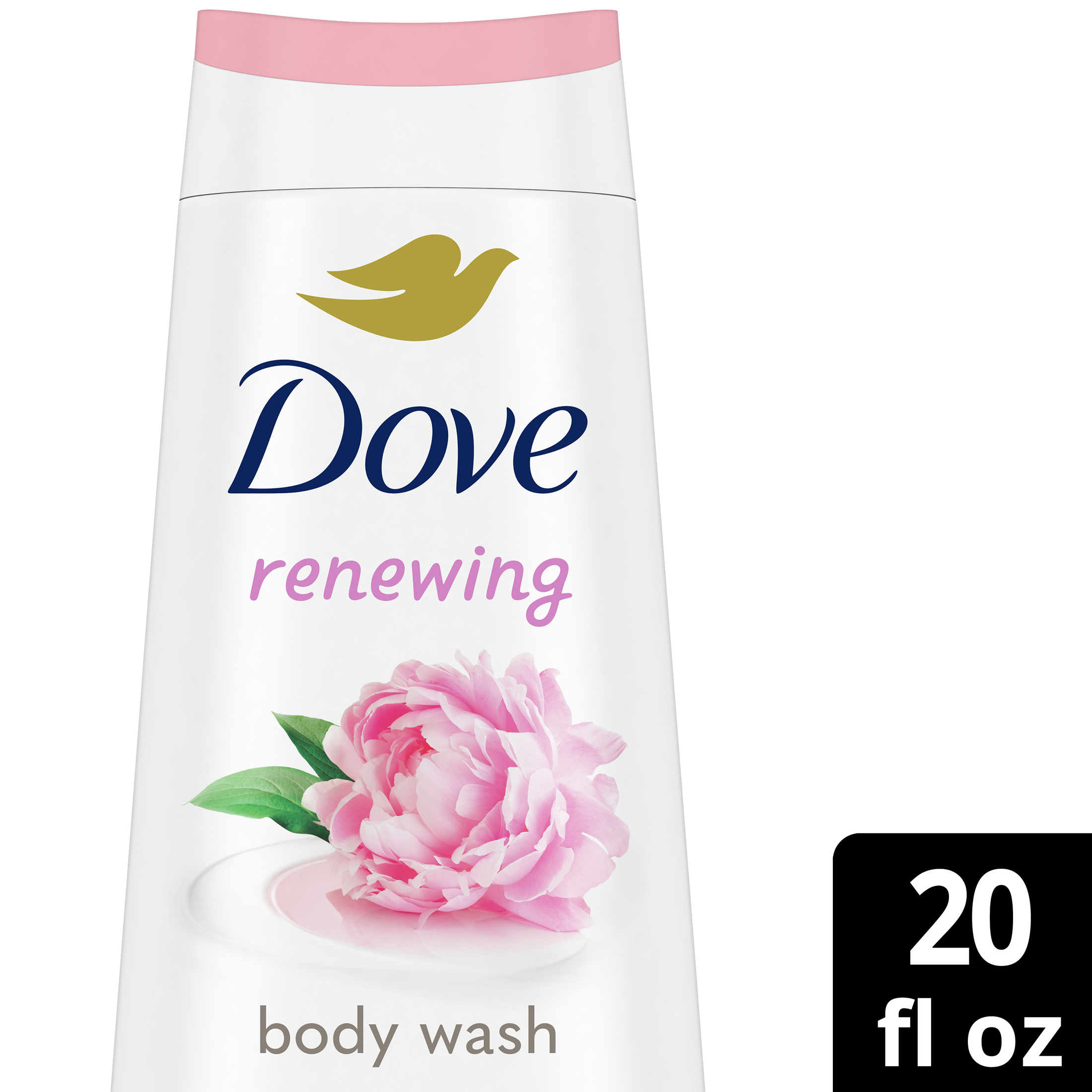 Dove Renewing Gentle Women's Body Wash for All Skin Type, Peony and Rose Oil, 20 fl oz - image 3 of 11