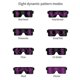 thumbnail image 5 of Gafas de fiesta con LED Bluetooth, idiomas personalizados, carga USB, gafas luminosas intermitentes, gafas de sol para conciertos, 5 of 5
