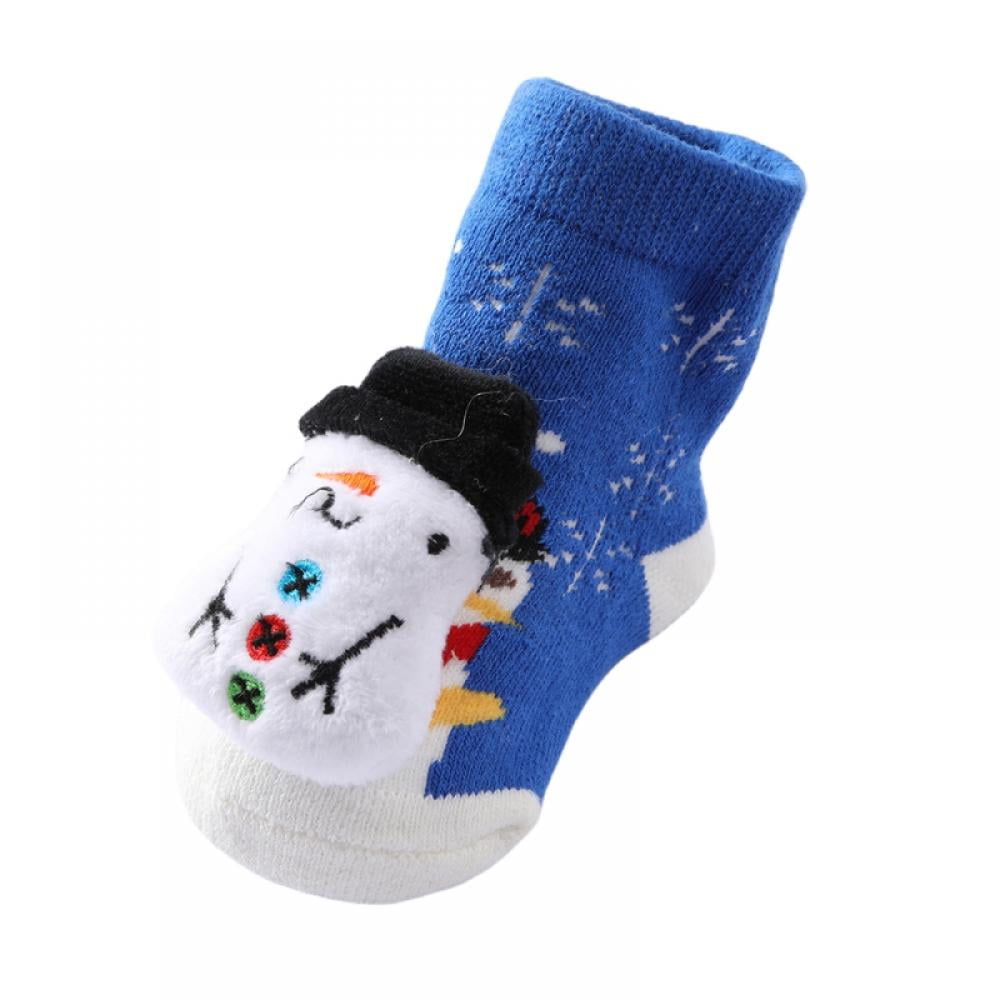 Baby / Toddler Cartoon Three-dimensional Winter Terry Non-slip Glue Socks
