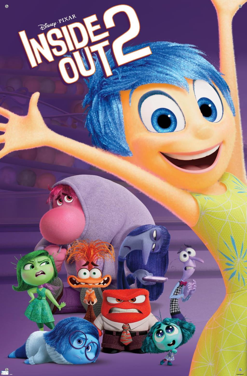 Disney Inside Out 2 - Group Wall Poster, 14.725