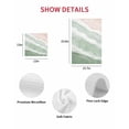 thumbnail image 7 of Ombre Green Ocean Kitchen Dish Towels for Drying Dishes Set of 3, Coastal Waves Beach Gradient Waffle Weave Microfiber Hand Tea Bathroom Towels Quick Dry & Absorbent Towel 12x12, 7 of 7