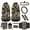 Camo Hunting, variant on Yuyamidu 12 PCS Camo Hunting Car Seat Cover Front Seat Cover Pink Wood Steering Wheel Cover Seat Belt Pads Armrest Cover Garbage Bag Air Vent Bag Rearview Mirror Cover Coasters Keychain Wristlet