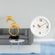 thumbnail image 2 of Figura de delfín,Colección de adornos de escritorio con figuras de delfines,Reloj de pared,Reloj de pared decorativo,moderno y elegante.,Reloj de pared redondo silencioso y sin tictac,regalo, 2 of 8