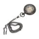thumbnail image 5 of Reloj de bolsillo mecánico Reloj de bolsillo vintage con doble caja Reloj de bolsillo esqueleto de cuerda manual con cadena, 5 of 12