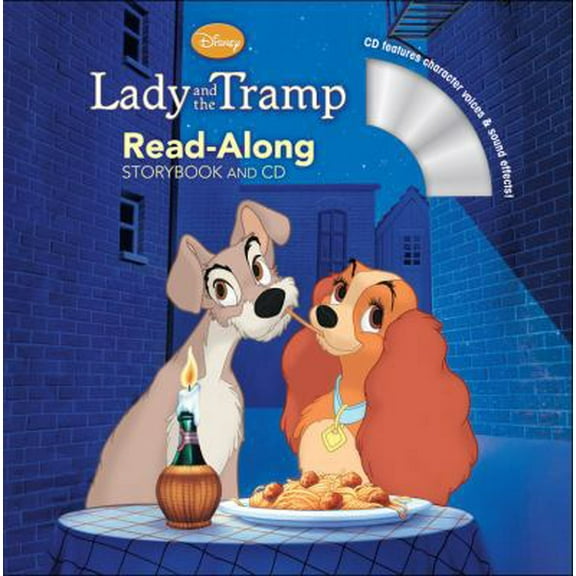 Pre-Owned Lady and the Tramp Read-Along Storybook and CD (Paperback) 1423161416 9781423161417