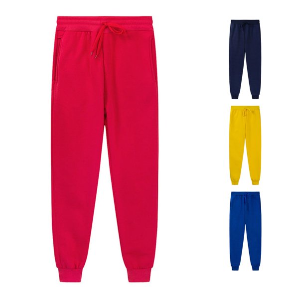 Vividxx Pants For Girls Autumn Winter Long Pants Sports Elastic Waist Kids Trousers Classic 12-13 Years