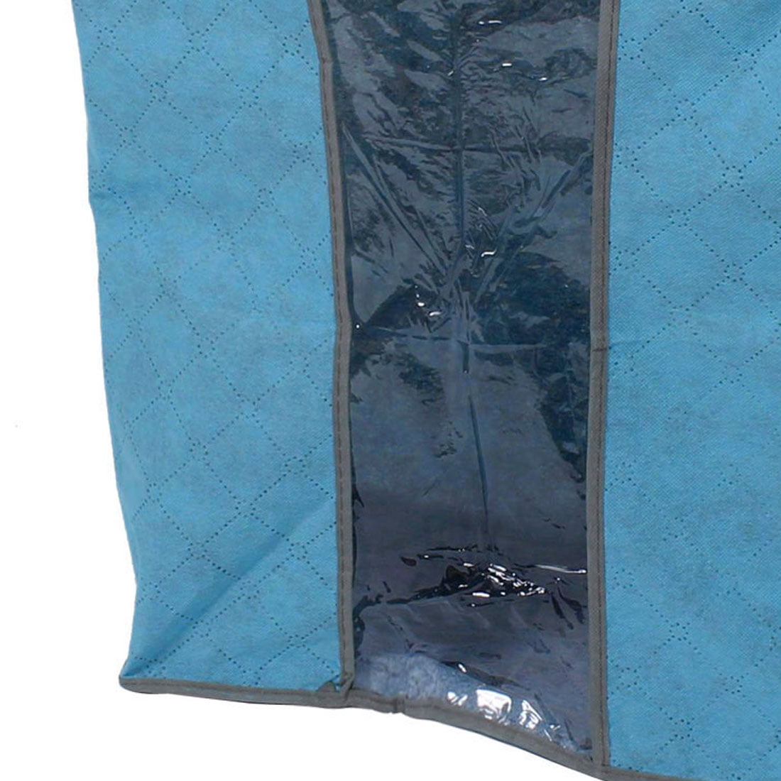 Unique Bargains Blanket Quilts Clothes Beddings Storage Bag Organizer 44 x 28 x 48cm Blue